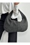 Suede Quality New Model Knitted Hand and Shoulder Bag - 3