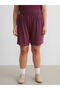 Elastic Waist Modal Mixed Women's Shorts (W5) - 2