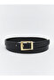 Brown Leather Look Women's Belt 3-Pack (W5) - 2