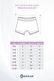 Girl's Cotton Colorful Printed Stretch Fabric Boxer 3-Pack 5730 Colorful - 5