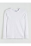 Nevavm with Difference Oval Collar Long Sleeve Men's T-Shirt - 6