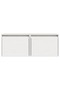Wall Cabinets 2 pcs White 45x30x35 cm Solid Pinewood - 4
