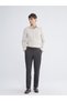 Mg Trend'En Anthracite Standard Fit Gabardine Men's Chino Trousers
