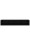CD Wall Shelf Black 100x18x18 cm Engineered Wood - 2