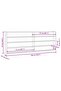 Wooden Collector's Display Case with Doors 100x8.5x37cm - 3