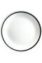 18 PCS Chip Resistant Classic Collection Dinnerware Set, Service for 6 - 5