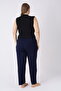 Women's Wide Cut Pocket Casual Single Bottom Pants - 8