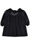 Embroidered Collar Dress for Ages 2-5 - Gray 4-5 Years