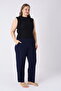 Women's Wide Cut Pocket Casual Single Bottom Pants - 4