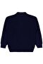 Zippered Pocket Cardigan for 6-9 Years Old - Navy Blue 9-10 Years Old - 3