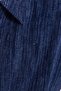 Men's Relax Fit Comfortable Cut Ribbed Zipper Lined Pocket College Indigo Coat Jacket - 5