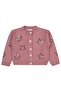 Sequin Star Embroidered Cardigan for Ages 2-5 - Pink 5-6 Years