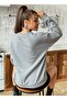 Women's Grimelange Star Printed Crew Neck Sweatshirt - 2