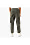 Solid Cargo Joggers with Drawstring Closure and Pockets - 3