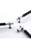 Kitchen Drawer Furniture Cupboard Cabinet Door Handles Knob Pull Handle 160 mm Chrome Black Metal - 4