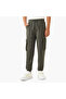 Solid Cargo Joggers with Drawstring Closure and Pockets