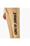 Typographic Print Joggers with Drawstring Closure and Pockets - 4