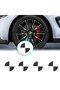 Decorative Logo Sticker Set (39 mm / 68 mm) for Bmw Wheel Hub – 8 Pieces - 2