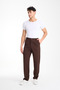 Men's Relaxed Fit Pleated Classic Baggy Trousers