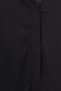Women's Plus Size V-Neck Closed Placket Elastic Hem Three-Quarter Sleeves Modal Basic Mother Combed Cotton Blouse - 8