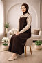 Women's Bitter Brown Adjustable Rope Strap Jile Dress - 4
