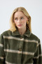 Khaki 100% Cotton Bomber Jacket - 251001 - 2