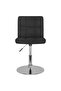 Swivel Dining Chairs 4 pcs Black Fabric - 4