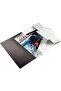 Bezsell Slim Elastic File, 150 Sheet Capacity, White, 45631001 1027645 - 3