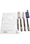 Bezsell Isograph College Technical Drawing Set, 3 Technical Drawing Pencils (0.2 Mm, 0.3 Mm, 0.5 mm) + 1 - 2