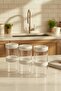 Lengo 6-Pack 850 ml Sealed Vacuum Borosilicate Glass Food Storage Jar - 2