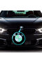 11×4 نصف دائرة + 1×2 نصف دائرة لشعار BMW، مجموعة ملصقات بأحجام مختلفة (46 قطعة)