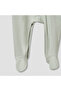Pintuck Closed Feet Sleepsuit with Long Sleeves - 5