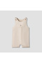 Solid Dungarees with T-shirt - 3