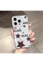 iPhone 15 Pro Compatible Case Camera Protected Transparent Ultra Thin Silicone Cover Star