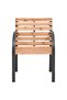 Garden Chairs 2 pcs Solid Wood Fir - 2