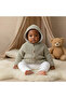 Knit Textured Hooded Cardigan with Long Sleeves - 5