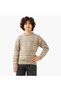 Striped Crew Neck Pullover with Long Sleeves