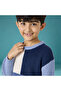 Colourblock Pullover with Long Sleeves - 4