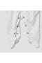 Heart Print Closed Feet Sleepsuit with Long Sleeves - 4