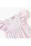 Striped Romper with Ruffle Sleeves - 3