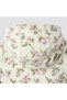 Floral Print Hooded Fleece Sleepsuit with Long Sleeves - 5