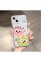 iPhone 13 Compatible Case Camera Protected Transparent Ultra Thin Silicone Cover Beautiful Pattern