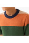 Colourblock Pullover with Long Sleeves - 5