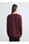 Özmarka New Season Stoned Oversize Women's Sweatshirt Tunic - 4
