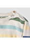 Striped Pullover with Long Sleeves - 6