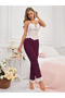 Lace Pajama Set with Color Options - 4