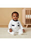 Heart Print Closed Feet Sleepsuit with Long Sleeves - 7