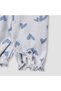 Heart Print Romper with Puff Sleeves - 4