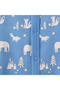Assorted Sleepsuit with Long Sleeves and Button Closure - Set of 3 - 5