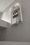 Honeycomb Multi-Purpose Bathroom Shelf – Metal Towel Rack & Organizer Basket 1 Piece Chrome - 7